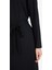 Regular Fit Bisiklet Yaka Bağlamalı Uzun Kollu Maxi Elbise D9063AX25SP 6