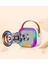 Karaoke Kablosuz Hoparlör Mikrofonlu Rgb Işıklı Bluetooth Speaker Tf Kart/usb Beyaz 3