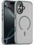 Apple iPhone 17 Megane Magsafe Kapak - Titan Gri 1