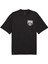 63049901 Posterize Tee Iı Puma Blac Siyah Yuvarlak Yaka Regular Fit Düz Erkek T-Shirt 4
