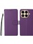 Xiaomi 15T Pro Rfıd Engelleme 3 Kart Yuvası Bilek Kayışlı Pu Deri Telefon Kılıfı (Yurt Dışından) 1