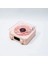 Waves Nostalji Plak Görünümlü Bluetooth Hoparlör 3D Ses Dalgası Retro Müzik Plak Pembe 2