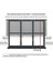Desenli Blackout Karartma 50 x 50 cm Modern Tasarım 6