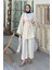 Kimono Tesettür Takım Bej 1