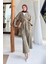 Kimono Tesettür Takım Haki 1