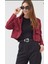 Kadın Süet Cepli Kısa Ceket 2