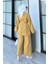 Kimono Tesettür Takım Yağ Yeşili 3
