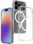Apple Iphone 17 Pro Max Kılıf Magsafe Şarj Özellikli Şeffaf Sert Pc Lopard Embos Kapak 1