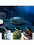 Nostalji Mini Plak Görünümlü Radyolu Bluetooth Hoparlör 3D Ses Dalgası Retro Müzik Plak Sarı 5