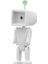 Astronot Manyetik Gece Işığı LED Mini Robot Masaüstü Lambası (Yurt Dışından) 2