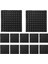 12 Paket Kendinden Yapışkan Ses Geçirmez Köpük Panelleri 2X12X12 Inç Yüksek Yoğunluklu Akustik Paneller, Piramit Tasarım Akustik Köpük (Yurt Dışından) 1