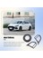 3pcs Araç Metal Karbon Fiber Direksiyon Simidi Kapağı Trim Dekorasyon Çerçevesi Mg Zs Ev Hs Mg6 Mg5 Ezs 2018-2021 Aksesuarlar (Yurt Dışından) 3