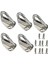 Fender Hook Snap Paslanmaz Çelik 316 Yay Kilitli Halat Halat Teknesi Takım Tug Gemi Tekne Deniz Donanımı, 5 Pcs (Yurt Dışından) 1