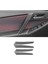 Mazda Için Karbon Fiber 3 2010-2013 Araba Iç Kapı Kolu Çekme Kavga Kapağı Çıkartma Trim Aksesuarları (Yurt Dışından) 5