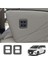 Toyota Alphard 40 Serisi 2023+ Için Araba Karbon Fiber Orta Sıra Koltuk Dış Düğme Döşeme Çerçevesi Iç Aksesuarlar (Yurt Dışından) 5