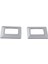Araba Kapısı Kilit Düğmesi Çerçeve Land Rover Defender Için Döşeme 90 2020-2024 Alüminyum Kapı Kilit Anahtarı Koruyucu Kapak, 2pcs (Yurt Dışından) 1