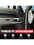 Araba Kapısı Kilit Düğmesi Çerçeve Land Rover Defender Için Döşeme 90 2020-2024 Alüminyum Kapı Kilit Anahtarı Koruyucu Kapak, 2pcs (Yurt Dışından) 2