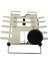 Backrest Asansör Ayarlanabilir Araba Lomber Desteği Sırtlık Başlık Dönen Araba Koltuğu Mekanik Lomber Desteği (Yurt Dışından) 1