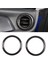 Toyota Için Araba Klima Çıkış Çerçeve Döşeme Şeridi 86 Subaru Brz 2012-2020 Iç Trim Aksesuarları (Yurt Dışından) 2