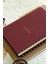 A5 Spiralli Keten Not Defteri Bordo 15x21 cm 104 Yapraklı Kullanışlı Defter 7