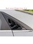Hyundai Elantra Için 2021 2022 Araba Arka Panjur Pencere Yan Deklanşör Kapak Trim Çıkartması Havalandırma Kepçe Abs Parlak Siyah (Yurt Dışından) 3
