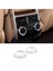 Land Rover Range Range Sport Vogue L460 2023 Otomobil Arka Klima Hacmi Düğmesi Anahtar Düğmesi Kapak Düzenleme Halkası (Yurt Dışından) 2
