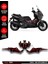 Yamaha Xmax Koruma Sticker Seti 24-25 Parlak 1