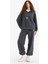 Standart Fit Beli Bağcıklı Lastikli Paça Cepli Baskılı Uzun Boy Polar Eşofman Altı 1