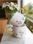 2 Li El Işi Papatya Bahçesi Işlemeli Doğal Seramik Mug Kupa Çay / Cappuccino Fincanı 4