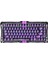 Mercury V75 Lite He Hall Effect Manyetik Switch Gaming Klavye, Hot-Swappable, Rapid Trigger, 8000Hz, 0.25MS Ultra Düşük Gecikme, Kablolu, Rgb Işıklı, Ingilizce Q, Transparent Black 1