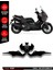 Yamaha Xmax Koruma Sticker Seti 24-25 Parlak 1