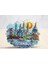 Ahşap Istanbul Temalı Magnet ALK4600 ( Lisinya ) 1