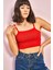 Kadın Ip Askılı Crop Bluz 4