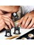 Adet Taşınabilir Monoküler Büyüteç Kuyumcu Büyüteci 3X/5X/10X/15X/20X El Büyüteci Kubbe Optik Lens Büyüteç (Yurt Dışından) 4