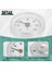 10 Adet 63 mm Boru Klipsli Kadranlı Termometre Sıcaklık Yuvarlak Plaka Ölçer Yaylı, Aralık 0-120℃, Alüminyum Kasa (Yurt Dışından) 4