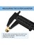 10 Adet 150 mm Mini Plastik Kumpas Vernier Kumpas Çift Ölçekli Kayar Ölçüm Aleti Öğrenci Ofisi Için 5 Renk (Yurt Dışından) 5