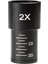 23,2 mm Montaj Portlu Biyolojik Mikroskop Için 2x Barlow Mercekli Biyolojik Mikroskop Göz Merceği (Yurt Dışından) 1
