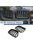 Bmw X3 F25 2010-2013 Ön Tampon Böbrek Yarışı Grille Hood Spor Çift Çift Izgara Kapağı 51117237422 51117237421 (Yurt Dışından) 2