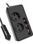 200W Araç Inverter Dc 12V Ila 230V Ac Güç Invertörleri USB Bağlantı Noktaları Şarj Cihazı Adaptör Araç Fiş Dönüştürücü LED Ekranı Ab Fişi (Yurt Dışından) 1