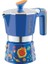 Frida Kahlo - 3 Cup Moka Pot Mavi 1