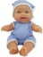 Kıyafetli Et Bebek 35 cm - LMN208 - Mavi (Lisinya) 1