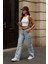 Kargo Cepli Jean Pantolon Buz Mavi 11