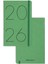 2026 Yılı 13X21 cm Günlük Ajanda Yeşil 3
