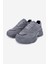 Kadın Hakiki Deri Gri Sneakers & Spor Ayakkabı 154 3396 Bn Ayk SK25-26 Grı Suet/syh Dr 5