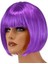 Kısa Mor Peruk Saç 3