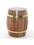 Pirinç Ahşap Fıçı Kumbara 12.5 Cm 3