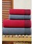 50X90 70X140 cm Amore Bath 4'lü Banyo Havlu Takımı, Plaj Havlusu, Hamam Takımı, Çeyizlik Havlu, Spa 1