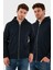 Regular Fit Kapüşonlu Kışlık 2'li Paket Sweat Erkek Sweat 5905340S2 1