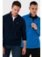 Slim Fit Anti-Pilling Tüylenme Yapmayan Bato Yaka Şardonlu 2'li Paket Polar Erkek Polar 5906001S2 1