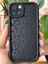 Apple iPhone 13 Kılıf Yumuşak Siyah Leopar Desenli Yumuşak Kamera Korumalı Silikon Kapak 3